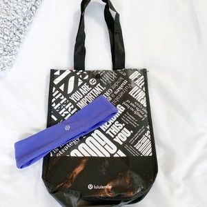 lululemon headband w/ free bag 🤩🌟